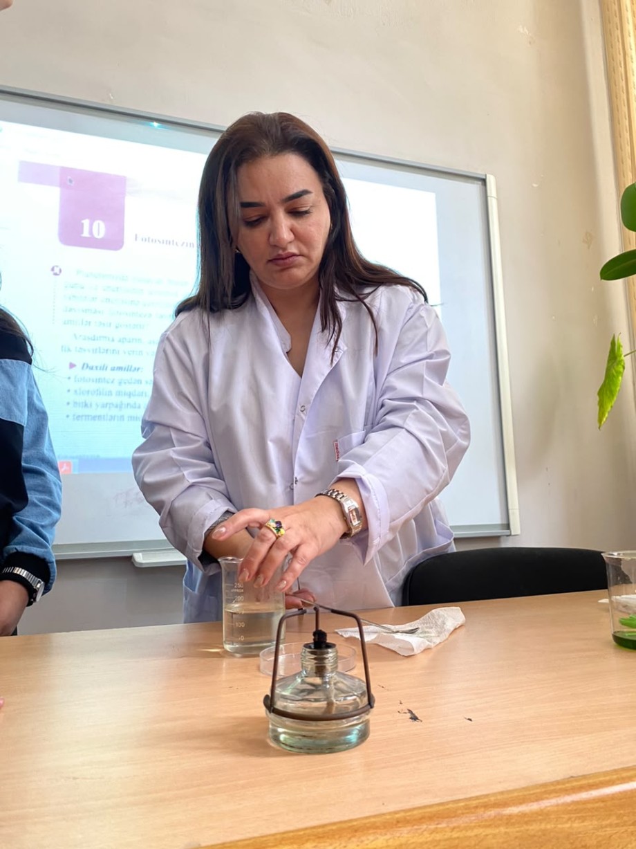 Laboratoriya işi uğurla həyata keçirilmişdir